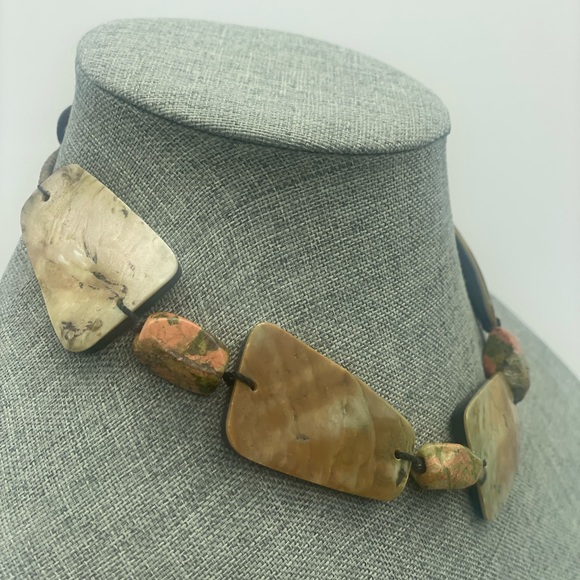 Natural Stone Necklace - Picture 4 of 7